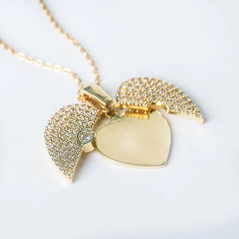 Elegant Golden Heart Necklace
